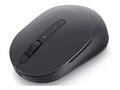 Dell Premier MS7421W - Mouse - optical - 7 buttons - wireless - 2.4 GHz, Bluetooth 5.0 - USB wireless receiver - graphite black - with 3 years NBD Advance Exchange