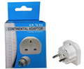 PowerPlus Continental Travel Adaptor UK - EU