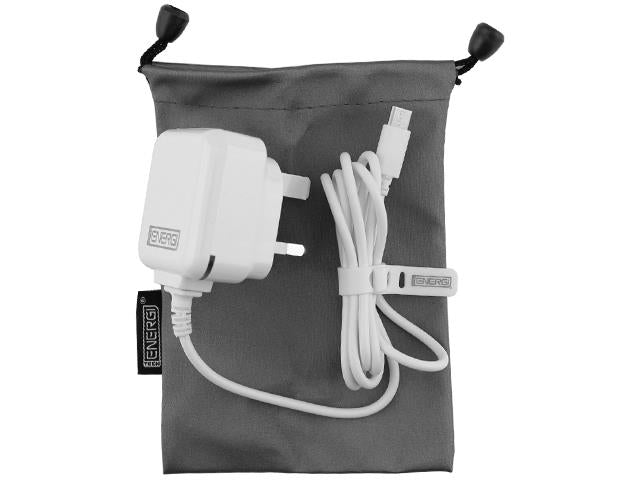 Advanced Accessories Tech Energi Micro-USB Mains Charger 1Amp - White