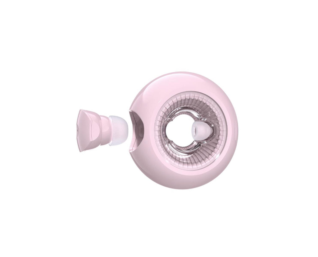 WYEWAVE High Quality Wireless Earbuds With Necklace Soft Touch True Wireless - Pink