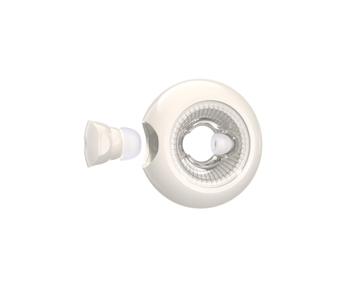 WYEWAVE High Quality Wireless Earbuds With Necklace Soft Touch True Wireless - Beige