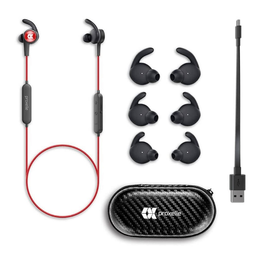 Proxelle Stereo Magnetic IPX5 Sweatproof In Ear Wireless Headset