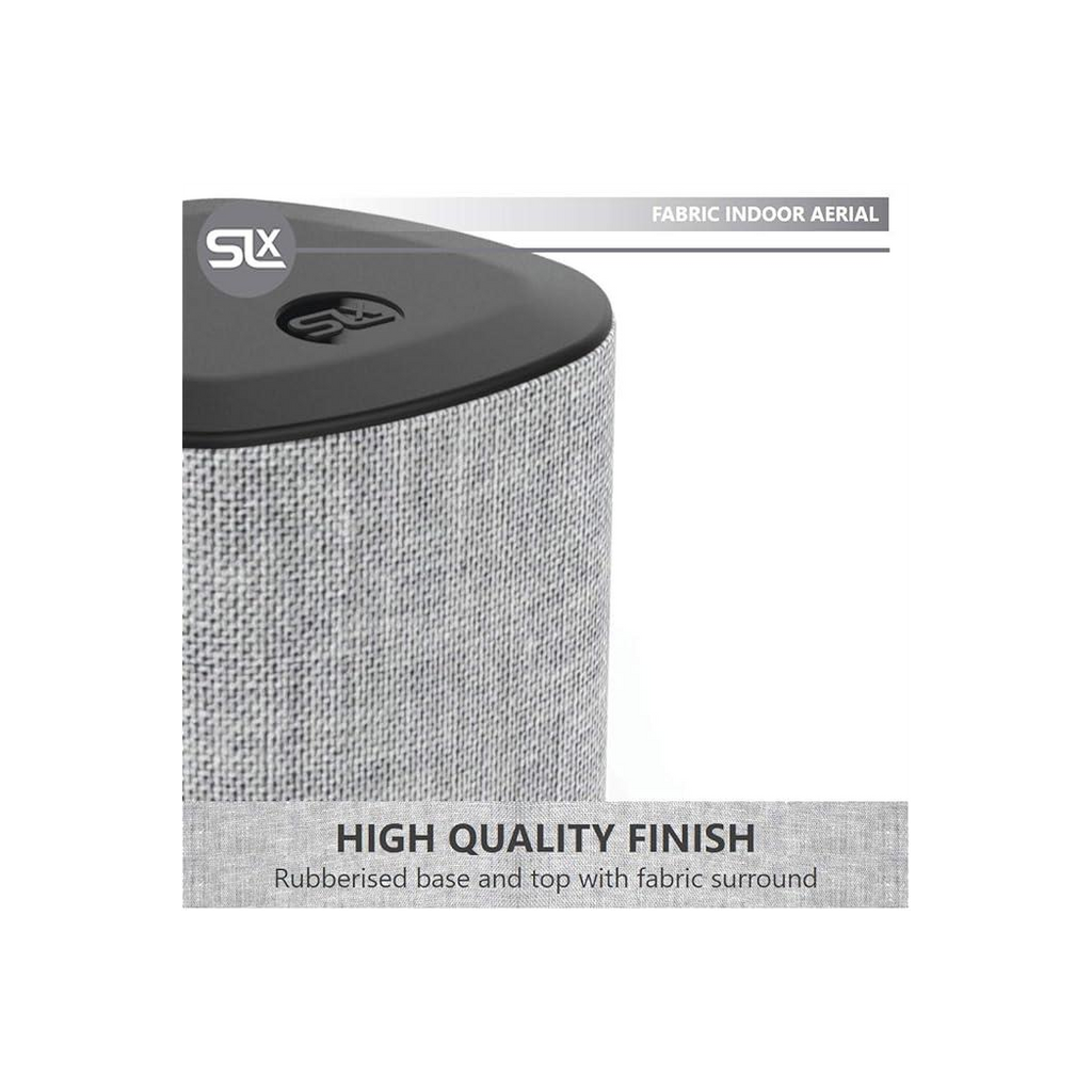SLx Indoor TV Aerial For Digital Freeview HD - 27806R Latest Antenna HDTV Fabric Design Innovation